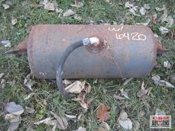 3 - Assorted steel tanks