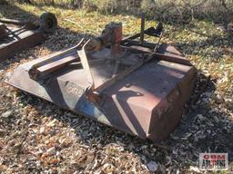 5' 3pt brush hog mower for parts, NO PTO SHAFT