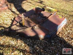 5' 3pt brush hog mower for parts, NO PTO SHAFT