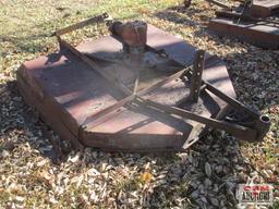 5' 3pt brush hog mower for parts, NO PTO SHAFT