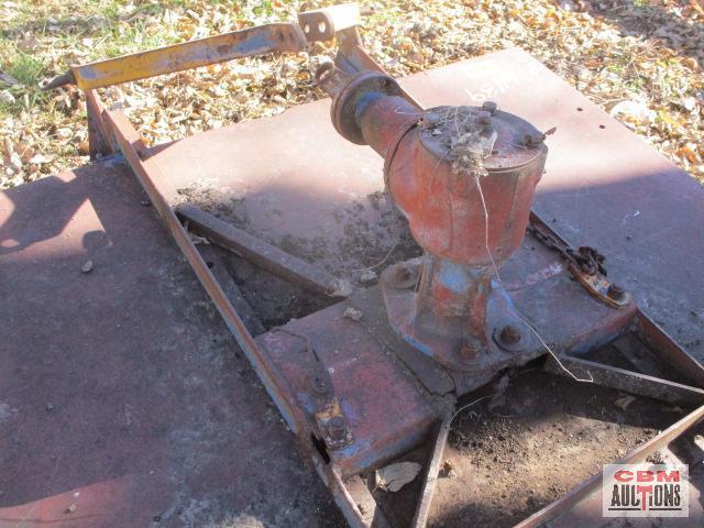 5' 3pt brush hog mower for parts, NO PTO SHAFT