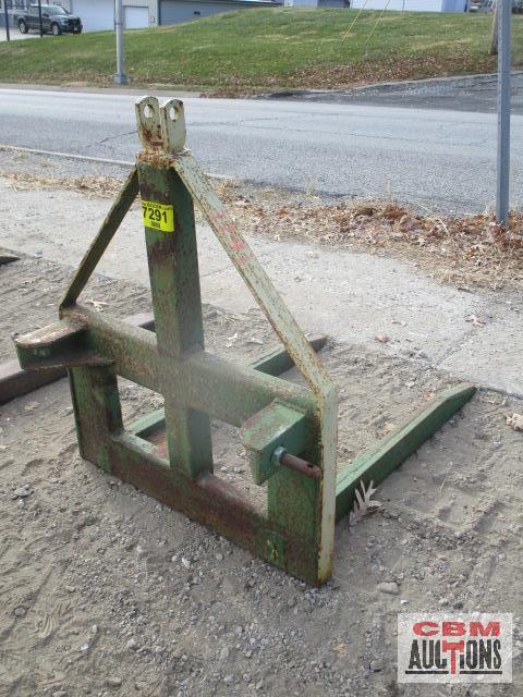 3pt Hay bale carrier