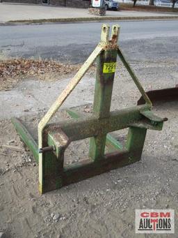 3pt Hay bale carrier