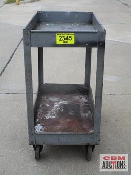 Rolling Gray Shop Cart