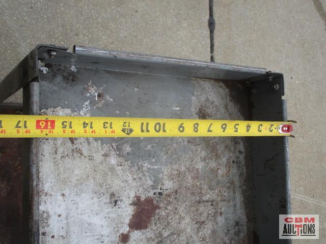 Rolling Gray Shop Cart