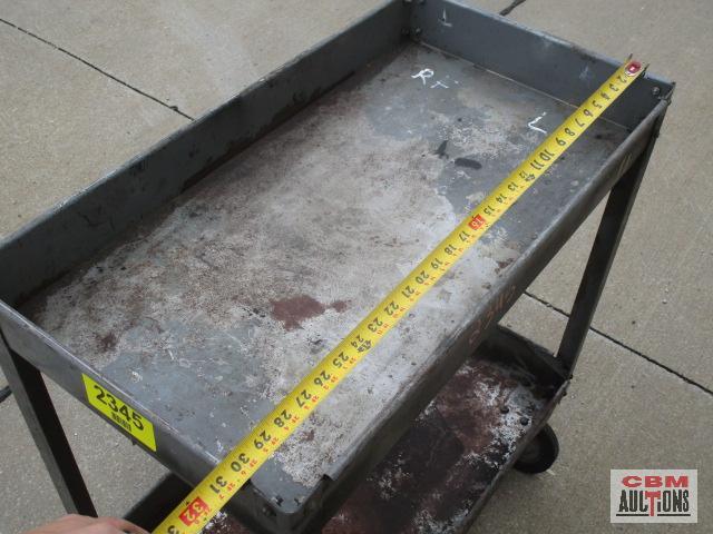 Rolling Gray Shop Cart