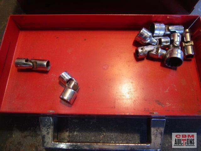 Snap-On 1/4" 12pt Socket Set 1/4"-7/16" & Ratchet, S-K, Williams, Craftsman Extensions & Mac Metal