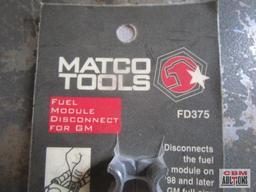 Matco Tools JTSR4 4pc Low Profile Jiffy-Tite Disconnect Set & Matco Tools FD375 Fuel Module