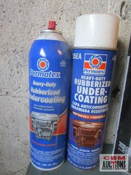 Lot Of Undercoating & Sprays