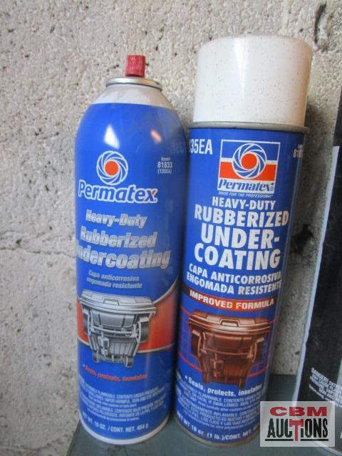Lot Of Undercoating & Sprays