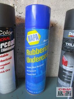 Lot Of Undercoating & Sprays