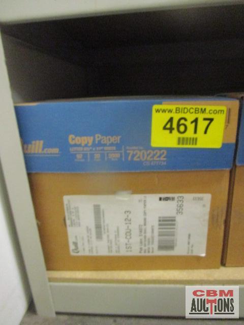 Lot Of Letter Size Copy Paper