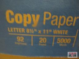 Lot Of Letter Size Copy Paper