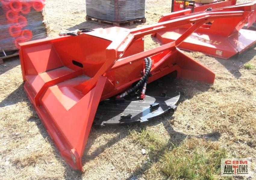 Topcat SSDFM60 60'' Skid Steer Forestry Disc Mulcher, 20-69 GPM (Unused) *1