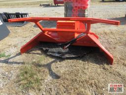 Topcat SSDFM60 60'' Skid Steer Forestry Disc Mulcher, 20-69 GPM (Unused) *1
