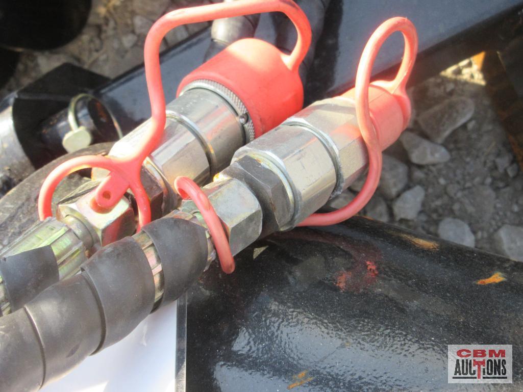 Mower King SSECAG-Y Skid Steer Hydraulic Post Hole Auger Drive & 6",12" & 14" Auger Bits (Unused) *1