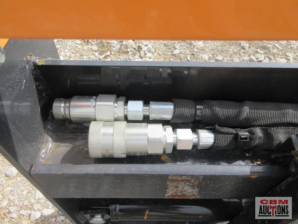 Wolverine PFA-11-3300G Skid Steer 48" Hydraulic Pallet Forks With Hoses And Couplers (Unused) *1