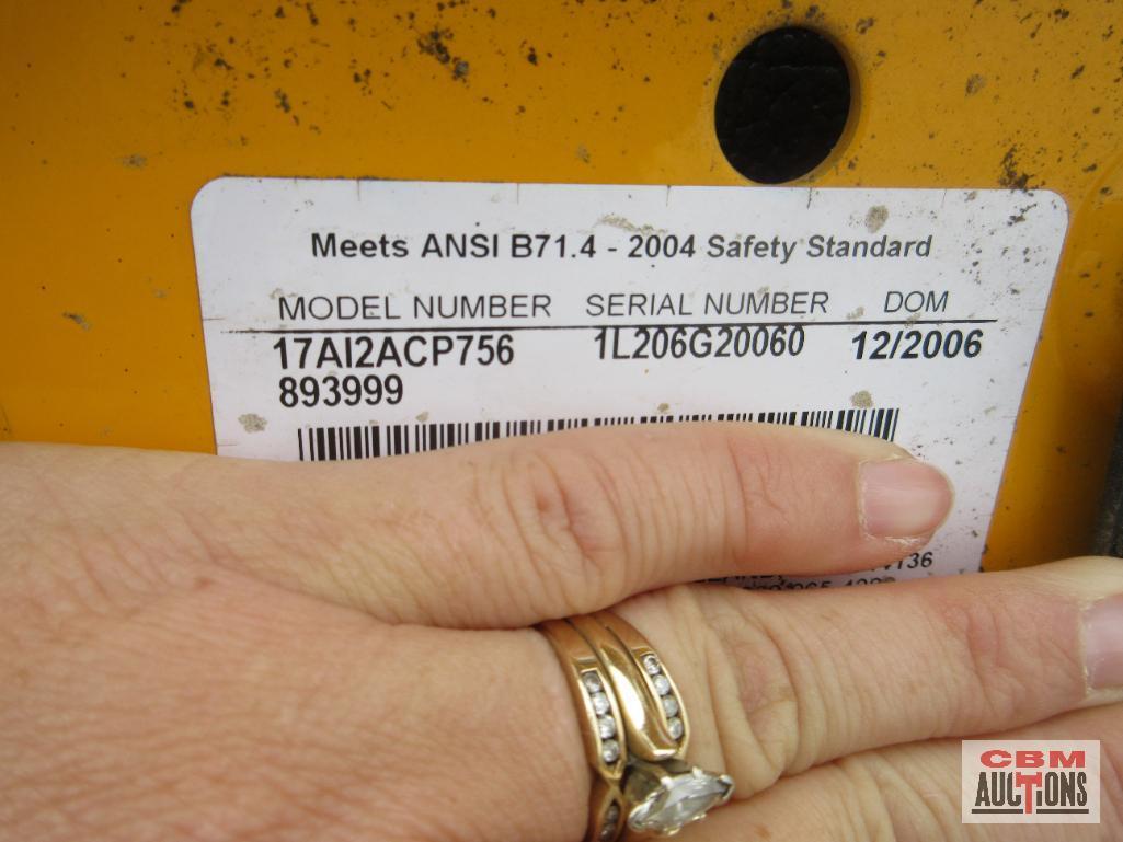 2006 Cub Cadet Time Saver Zero Turn Mid-Mount Mower, 22hp, Kawasaki 50" Deck, S#20060 (Runs)