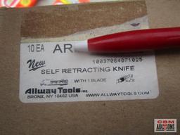 10-Allway Self Retracting Safety Knife *BLM