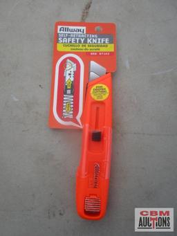 10-Allway Self Retracting Safety Knife *BLM