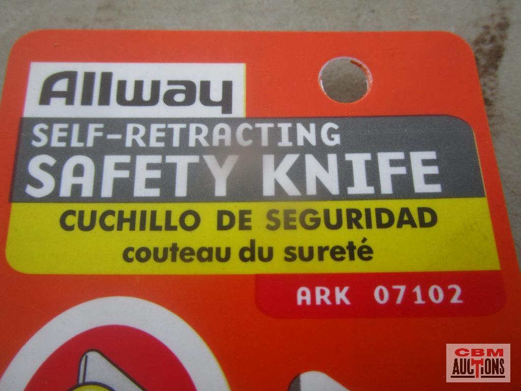 10-Allway Self Retracting Safety Knife *BLM