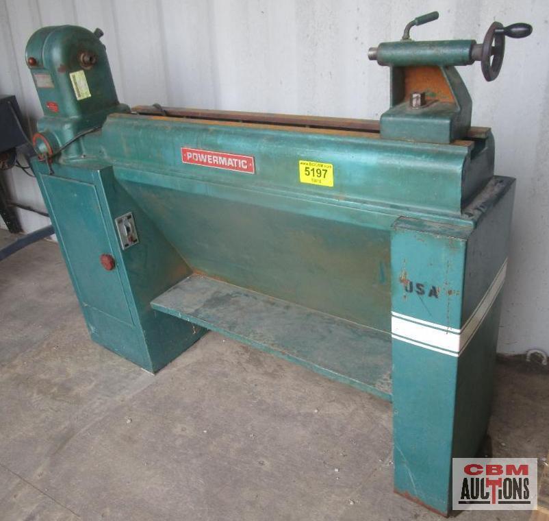 Powermatic 45 Wood Lathe (Missing Chuck-Seller Said Runs) *I