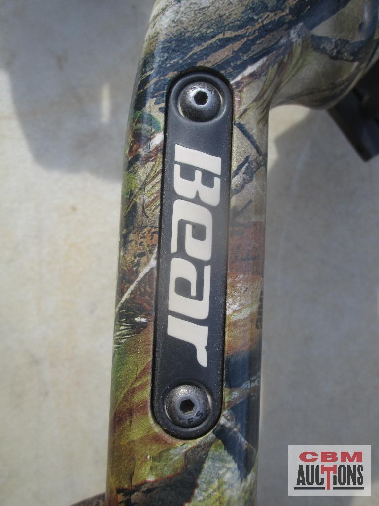 Bear Compound Bow, Arrows, Parts & Case *BRM