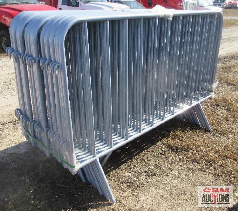 20- Small Livestock Portable Corral Panels Or Crowd Control Fencing (Unused)