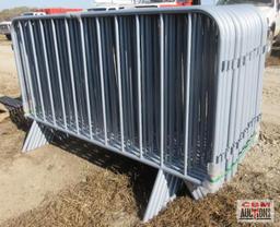20- Small Livestock Portable Corral Panels Or Crowd Control Fencing (Unused)