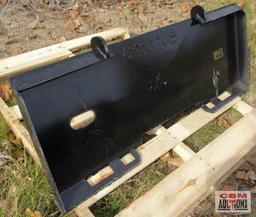 Extreme Heavy-Duty Trailer Spotter With 2" Receiver, 5/16" Skid Steer Quick Attach Backing