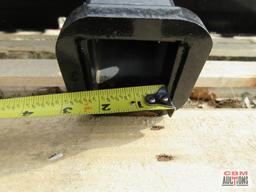 Extreme Heavy-Duty Trailer Spotter With 2" Receiver, 5/16" Skid Steer Quick Attach Backing