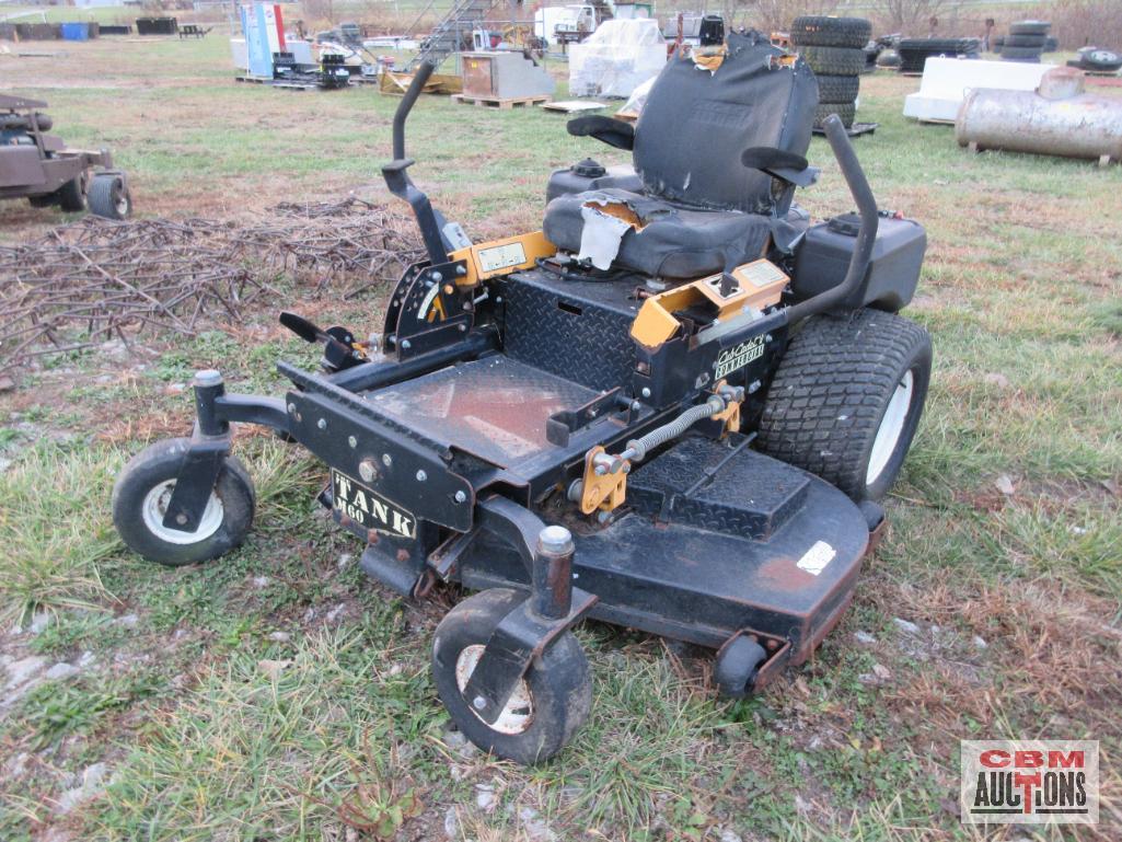 Cub Cadet M60 The Tank Mid-Mount Zero Turn Mower, Kawasaki, (Unknown-NO Key)
