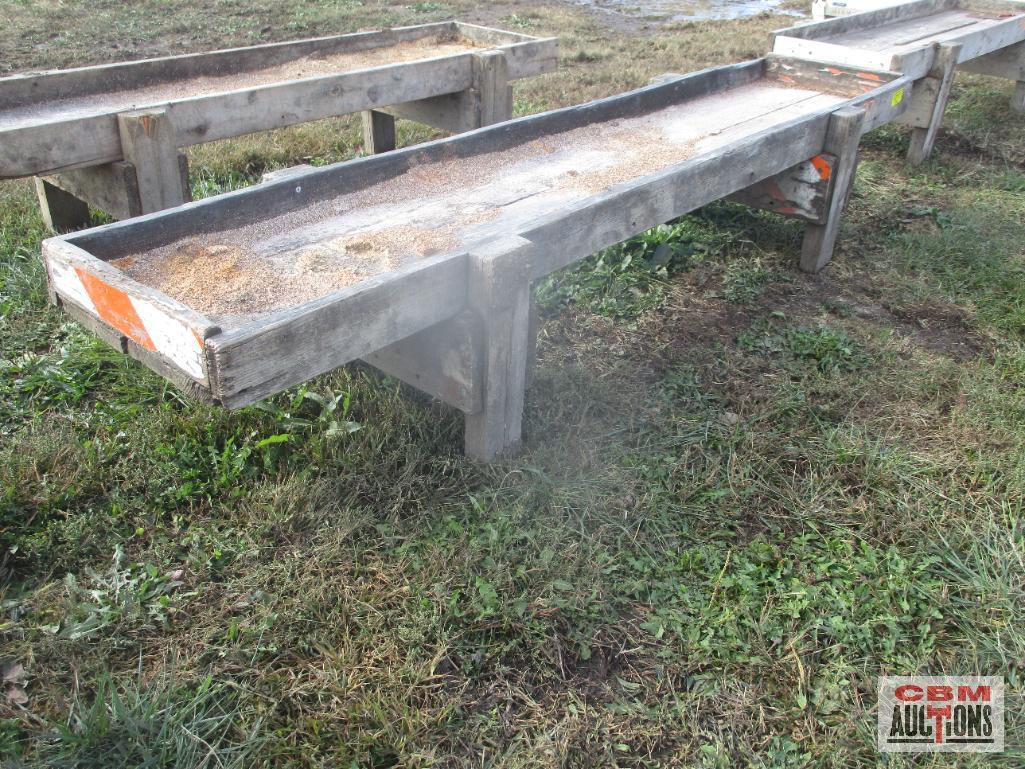 Wooden Cattle Feed Bunk