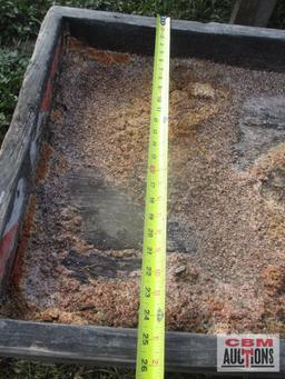 Wooden Cattle Feed Bunk