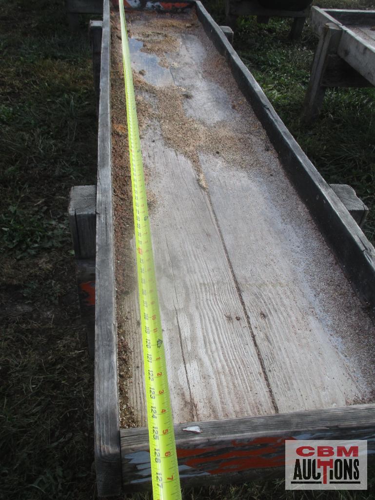 Wooden Cattle Feed Bunk