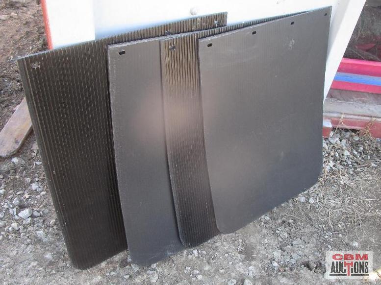 4-Black Truck Mud Flaps 24"x30" *ELF