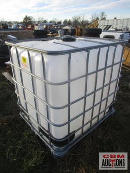 IBC Chemical Tote With Cage