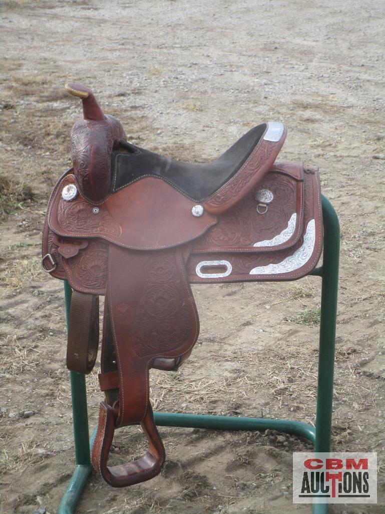 Circle Y 14" Park & Trail Show Horse Saddle (NO STAND) *J