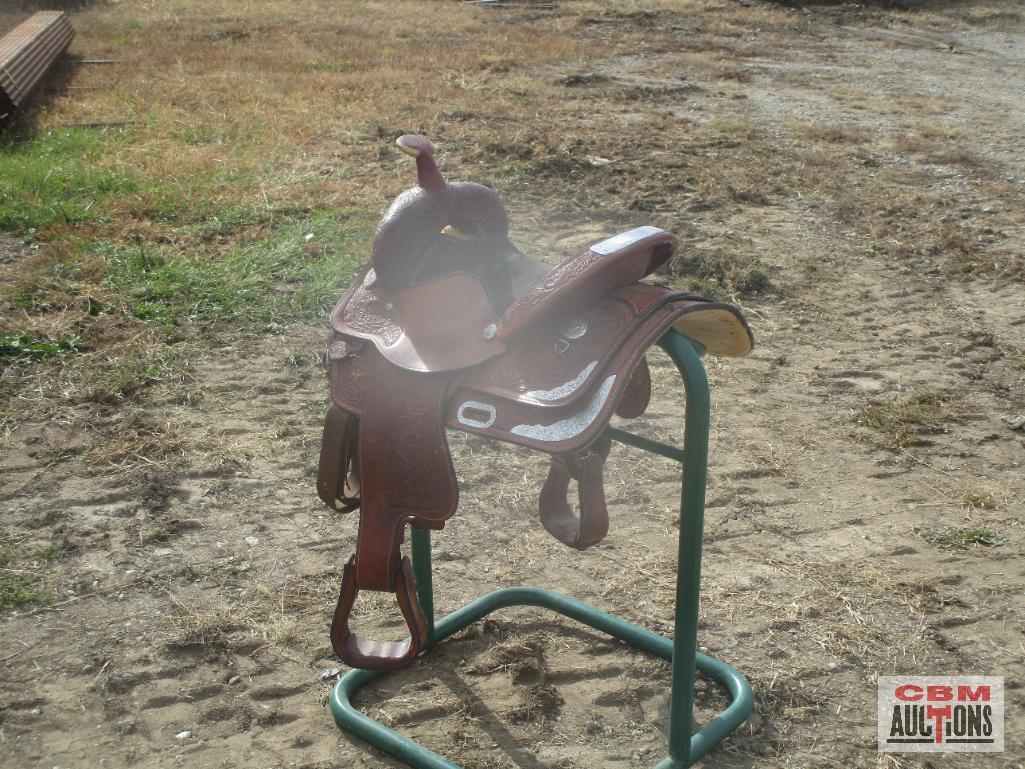 Circle Y 14" Park & Trail Show Horse Saddle (NO STAND) *J
