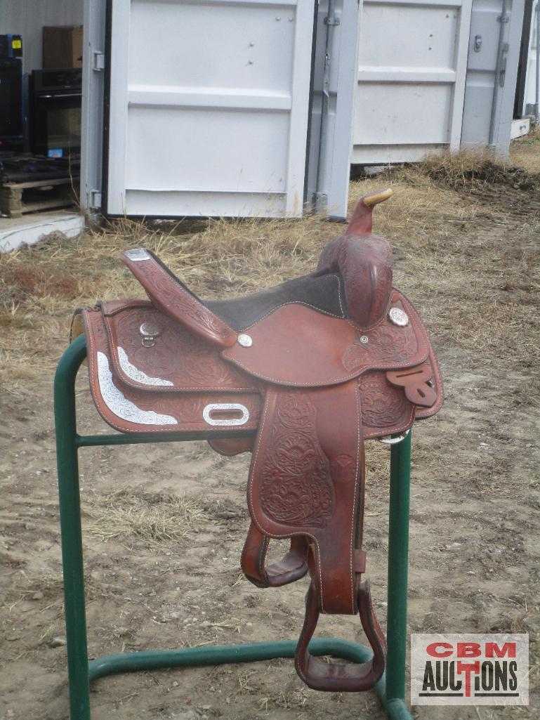 Circle Y 14" Park & Trail Show Horse Saddle (NO STAND) *J