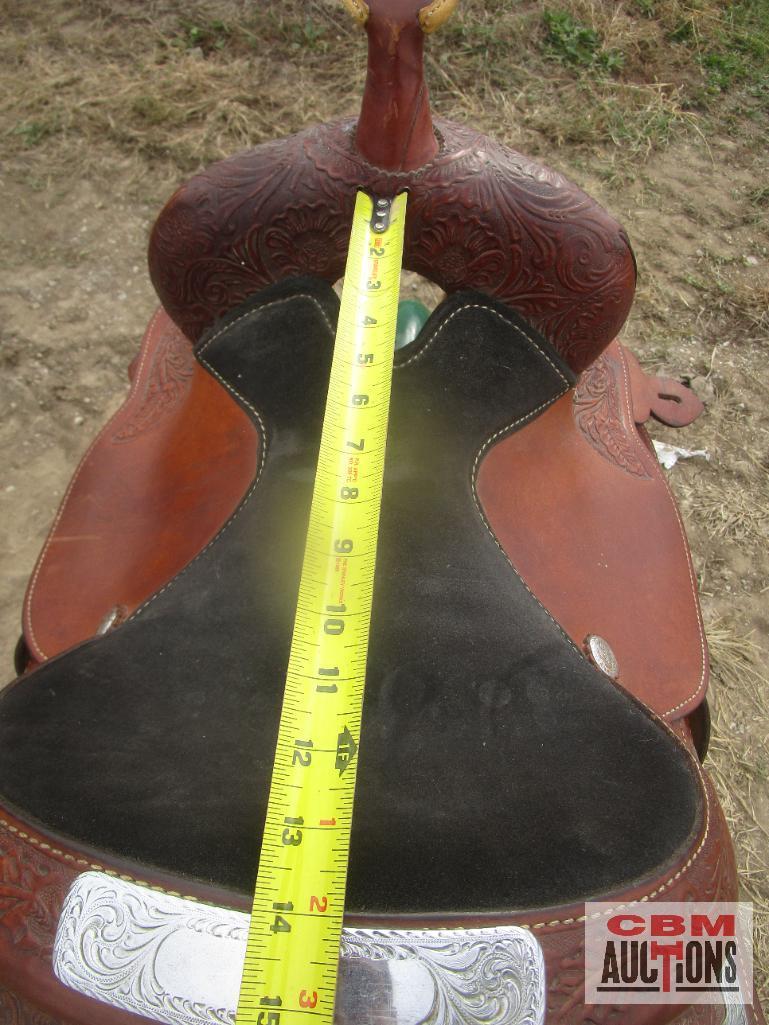 Circle Y 14" Park & Trail Show Horse Saddle (NO STAND) *J