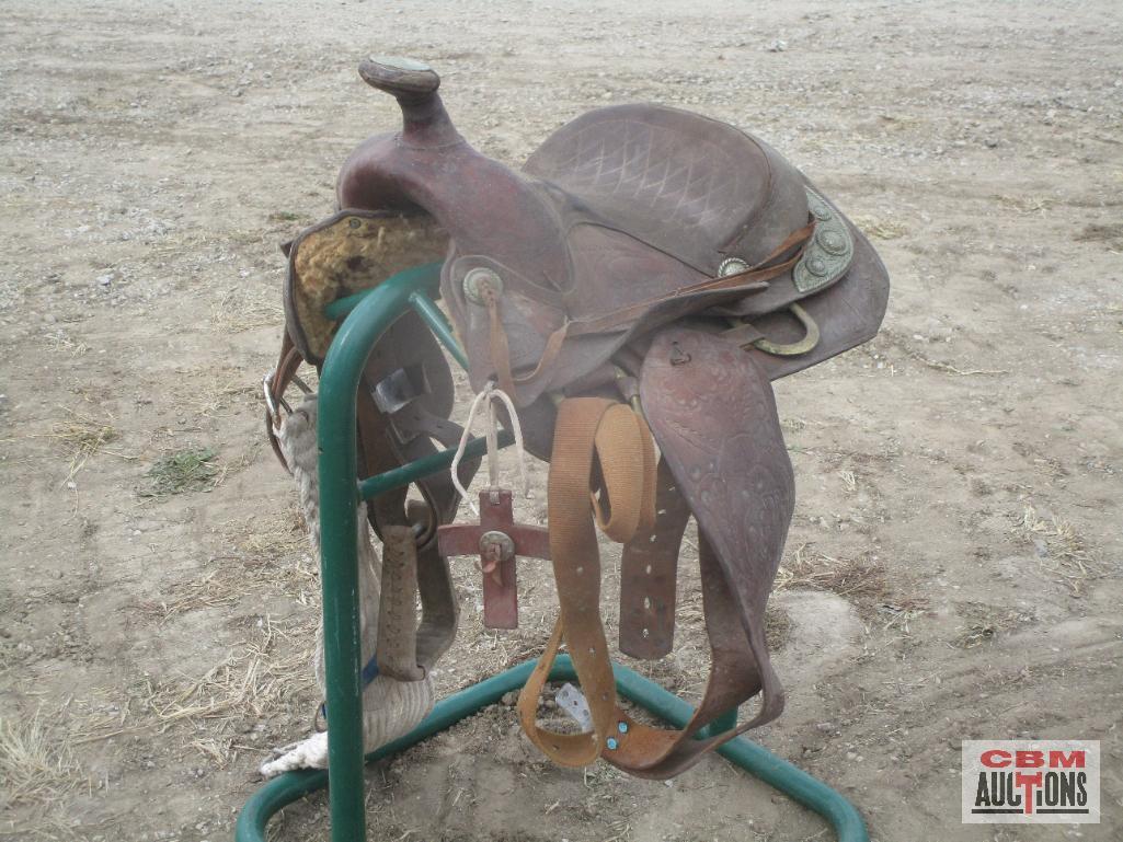 Cheairs Saddle 13" Horse Saddle (NO STAND) *J