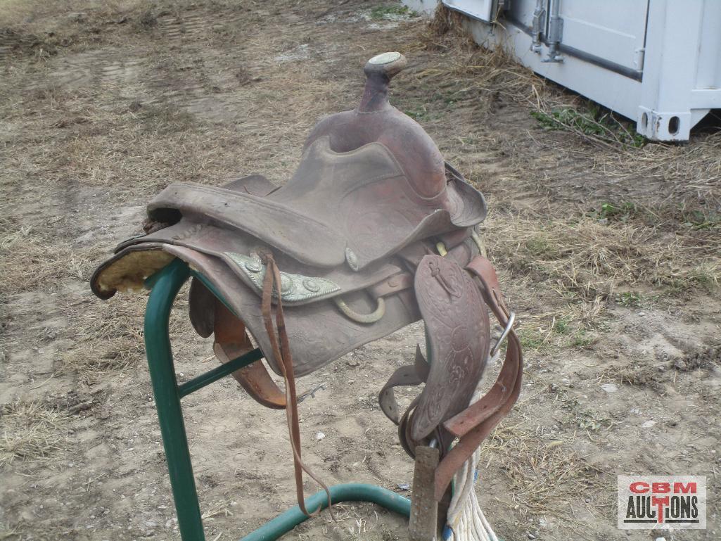 Cheairs Saddle 13" Horse Saddle (NO STAND) *J