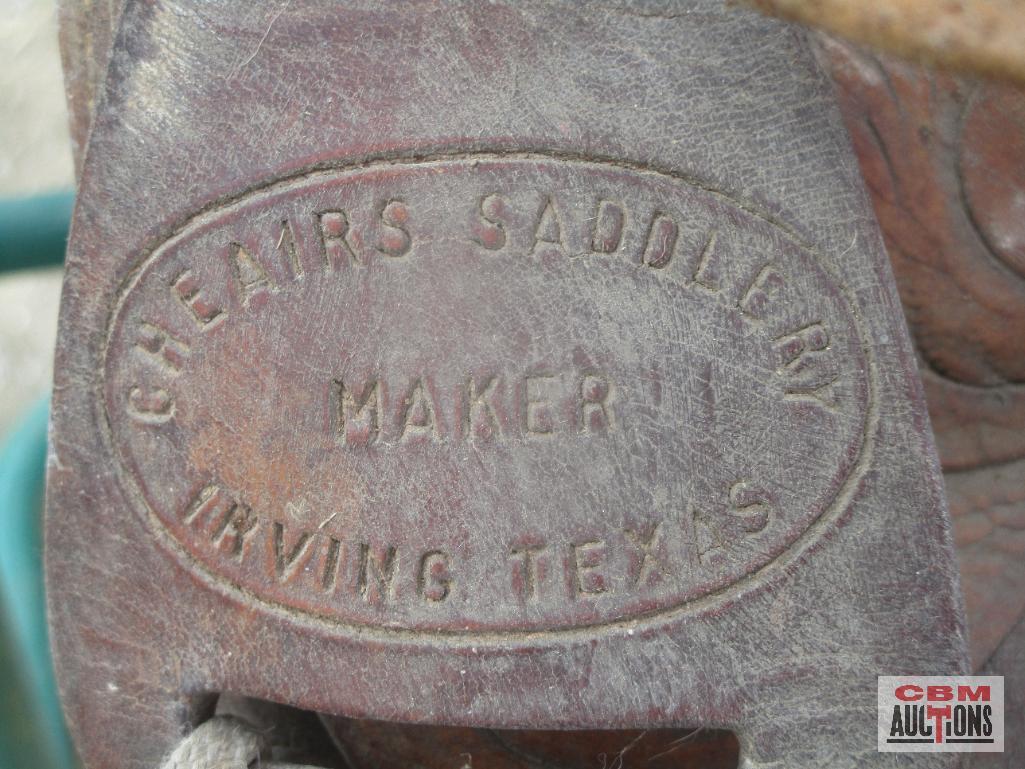 Cheairs Saddle 13" Horse Saddle (NO STAND) *J