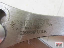 Wilde G271P.NP 10? Tongue Groove Pliers G263P.NP 8? Slip Joint Pliers G251.B 6-3/4? Angle Nose