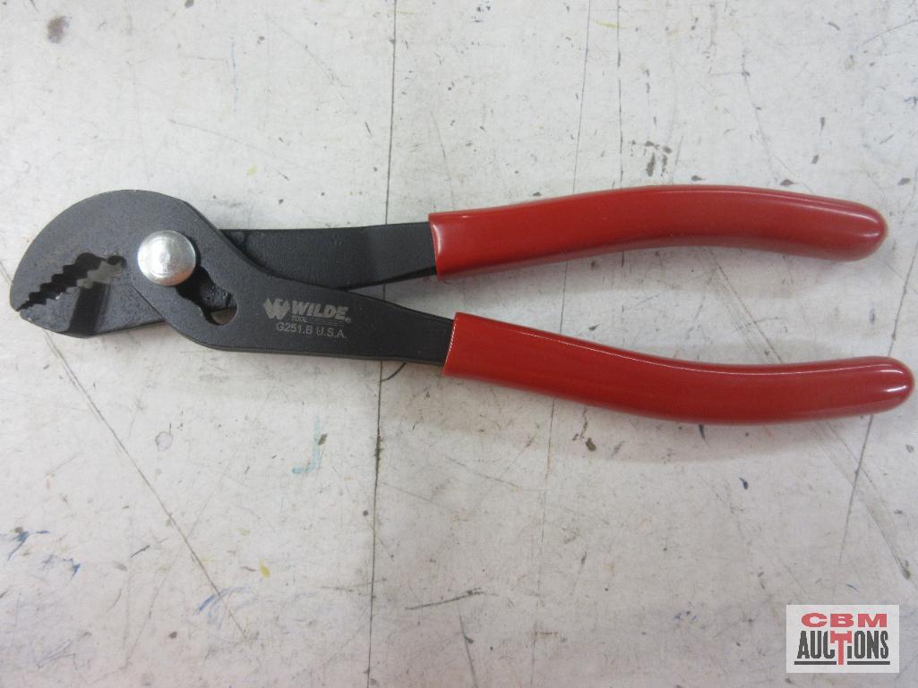Wilde G271P.NP 10? Tongue Groove Pliers G263P.NP 8? Slip Joint Pliers G251.B 6-3/4? Angle Nose