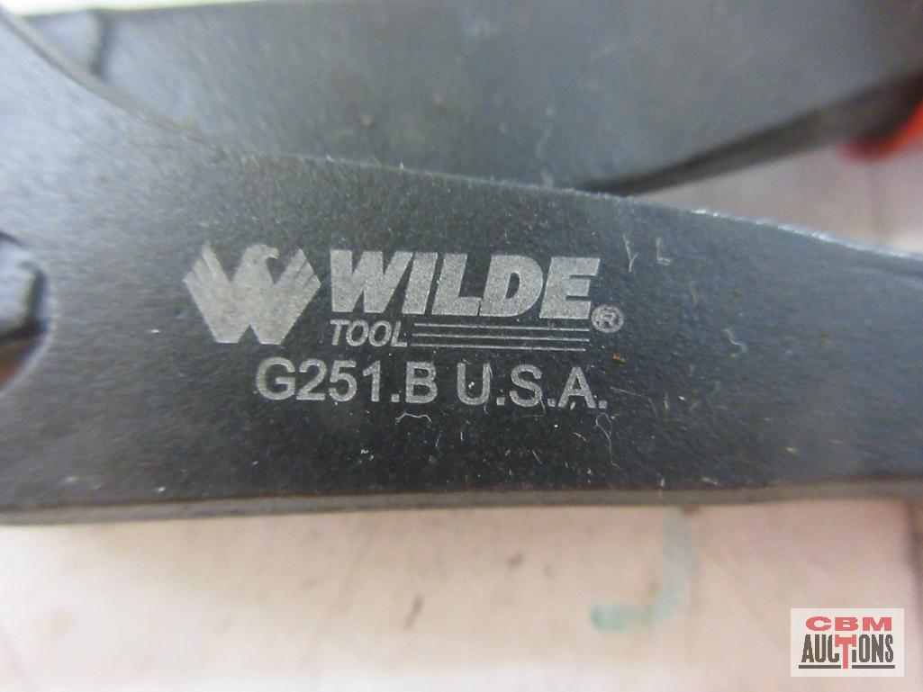 Wilde G271P.NP 10? Tongue Groove Pliers G263P.NP 8? Slip Joint Pliers G251.B 6-3/4? Angle Nose