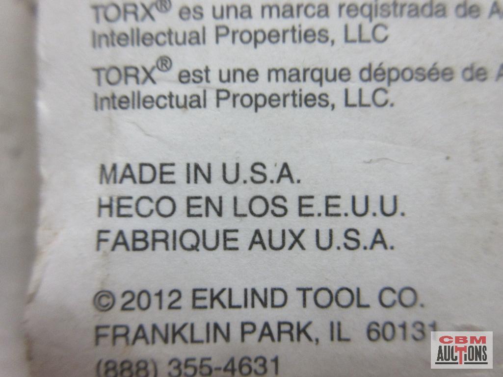 Eklind 22572-Fold Up Torx T6-T20 22571-Fold Up Torx T10-T40