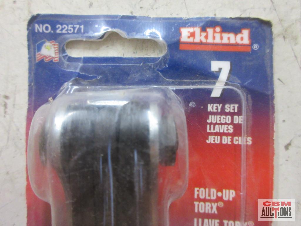 Eklind 22572-Fold Up Torx T6-T20 22571-Fold Up Torx T10-T40