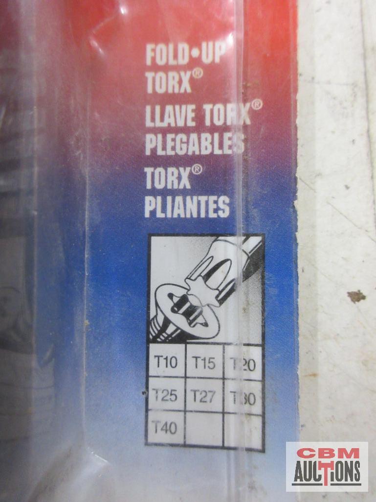 Eklind 22572-Fold Up Torx T6-T20 22571-Fold Up Torx T10-T40